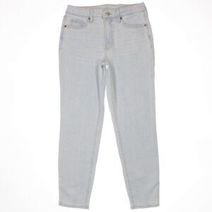 Old Navy Jeans Womens Size 4 Blue OG Straight High Rise Taper Measures 28 x 27